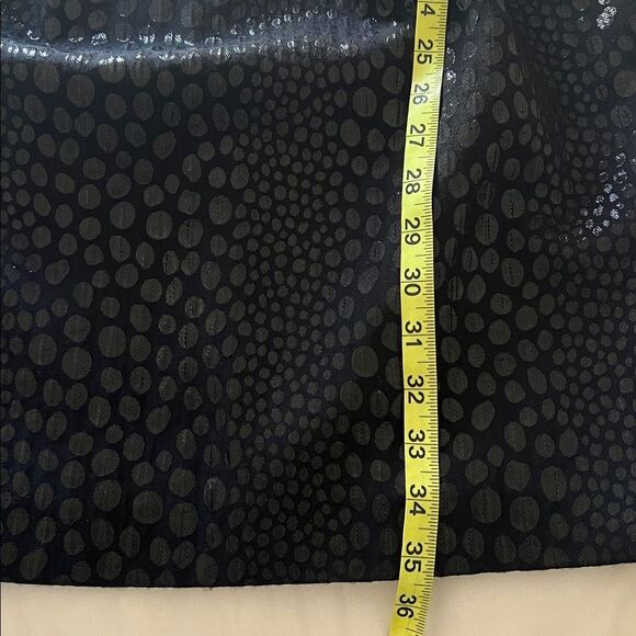 Laundry by shelli segal black brocade chiffon one shoulder dress - Picture 11 of 11